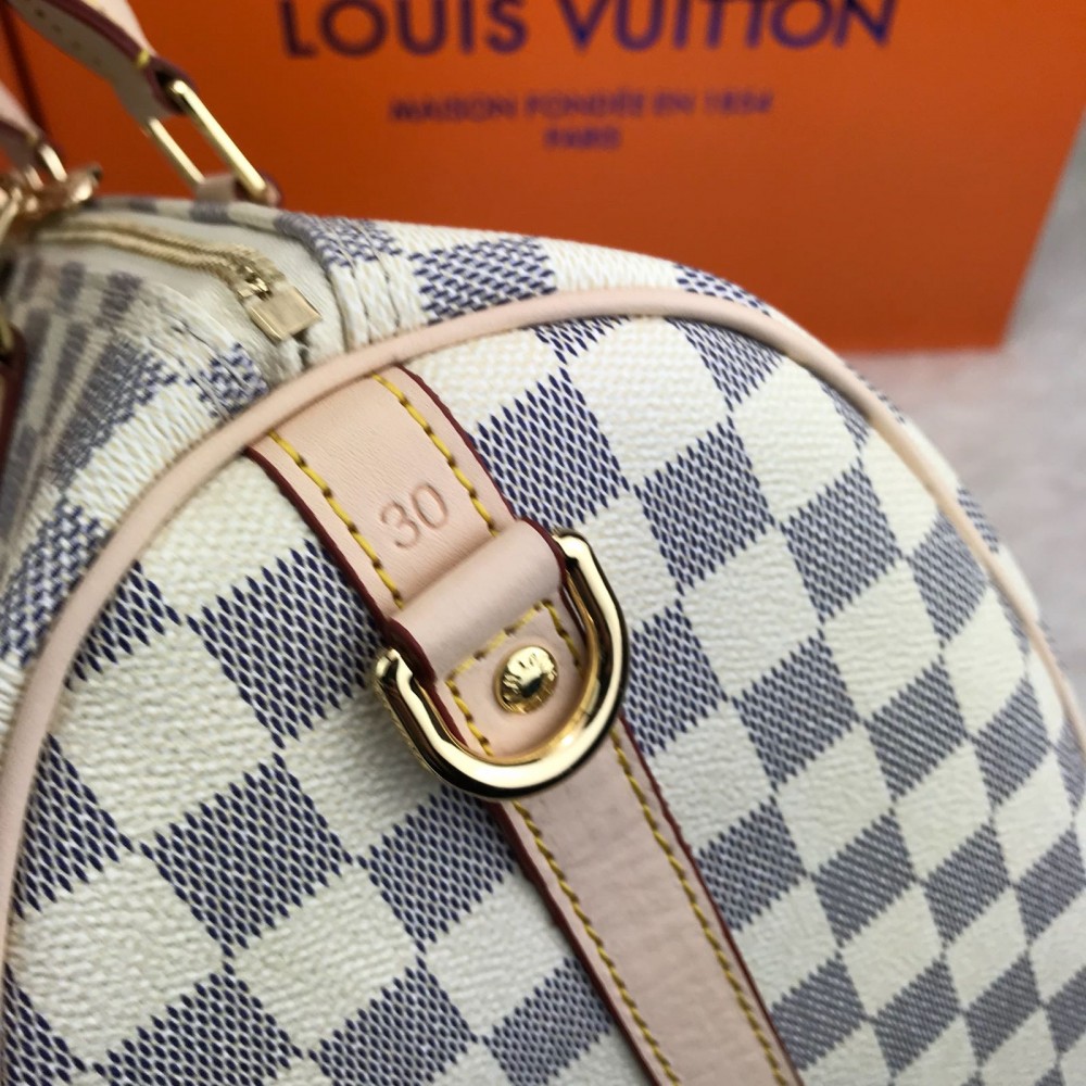 lv bandouliere damier